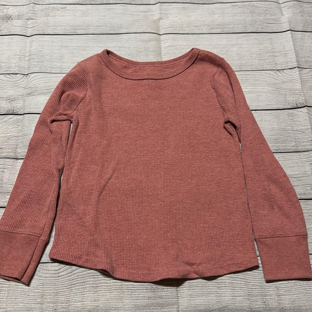 Garanimals Coral Long Sleeve Thermal Shirt size 5T